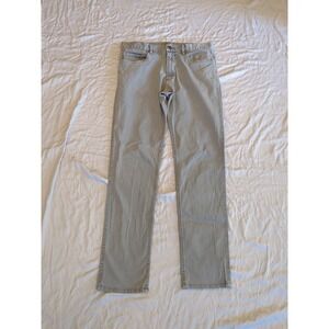 Faherty 5 Pocket Denim Straight Leg Jeans‎ Sz 32 Gray 32X31